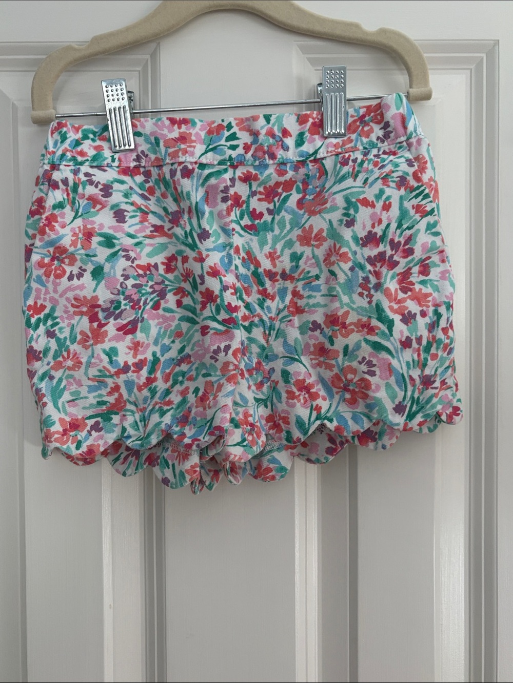 Crewcuts Floral Scallop edge girls Shorts